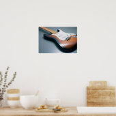 Elektrische Gitarre 10 Poster (Küche)