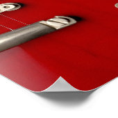 Elektrische Gitarre 12 Poster (Ecke)