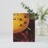 Elektrische Gitarre 6 Postkarte (Stehend Vorderseite)