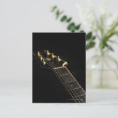 Elektrische Gitarre 7 Postkarte (Stehend Vorderseite)
