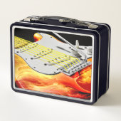 Elektrische Gitarre Art 2 Lunch Box (Rückseite)