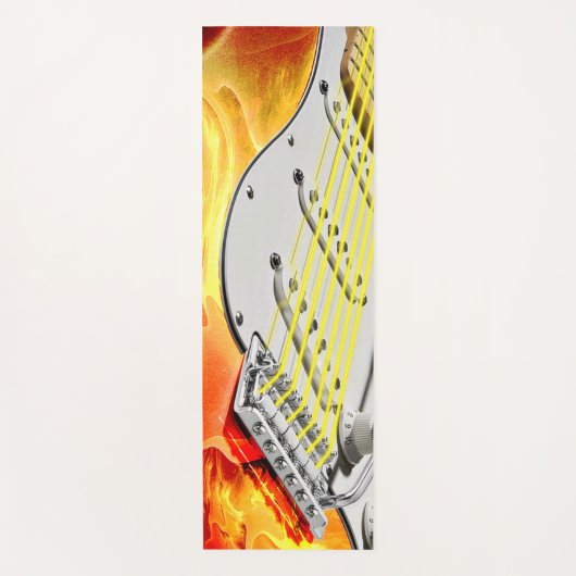 Elektrische Gitarre Art. 2 Yogamatte (Vorderseite)