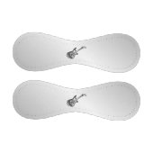 Elektrische Gitarre auf Silber Baseball (Paneele)