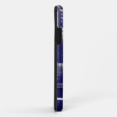 Elektrische Gitarre Blue Metallic Custom iPhone 5 Case-Mate iPhone Hülle (Hinten/Rechts)