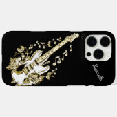 Elektrische Gitarre bricht mit Energie Case-Mate iPhone Hülle (Rückseite (Horizontal))