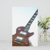 Elektrische Gitarre Briefpapier (Stehend Vorderseite)