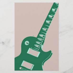 Elektrische Gitarre Briefpapier