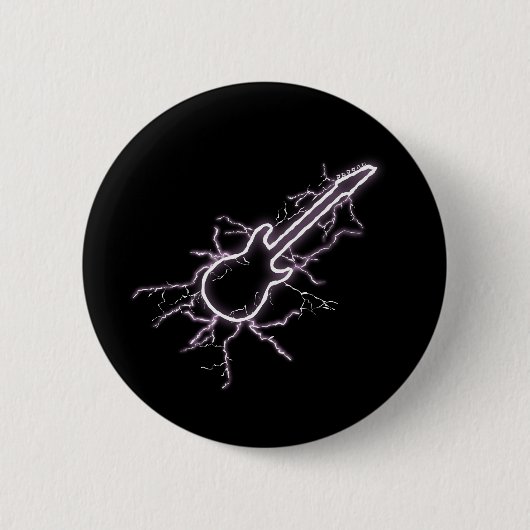 Elektrische Gitarre Button (Vorderseite)