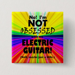 Elektrische Gitarre Button