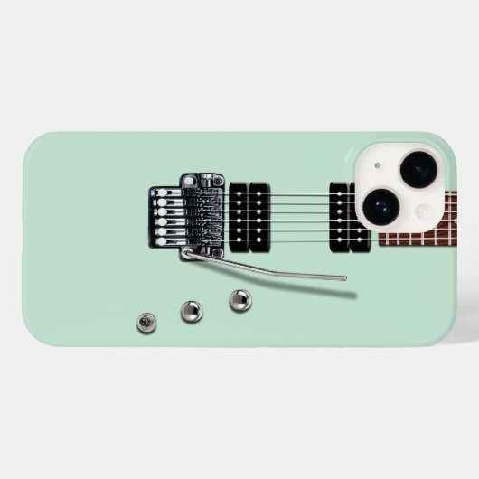 Elektrische Gitarre Case-Mate iPhone Hülle (Rückseite (Horizontal))