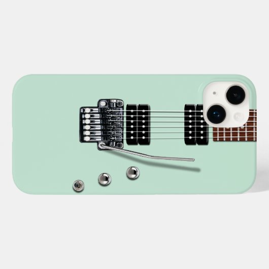 Elektrische Gitarre Case-Mate iPhone Hülle (Rückseite (Horizontal))