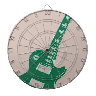 Elektrische Gitarre Dartscheibe