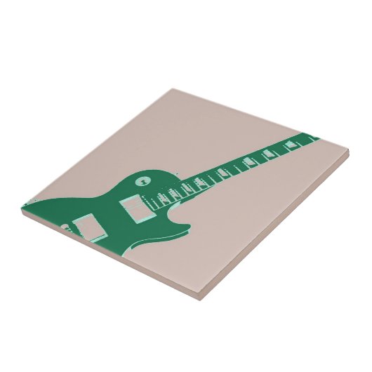 Elektrische Gitarre Fliese (Seite)