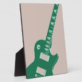 Elektrische Gitarre Fotoplatte (Seite)