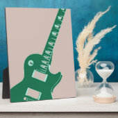 Elektrische Gitarre Fotoplatte (Seite)