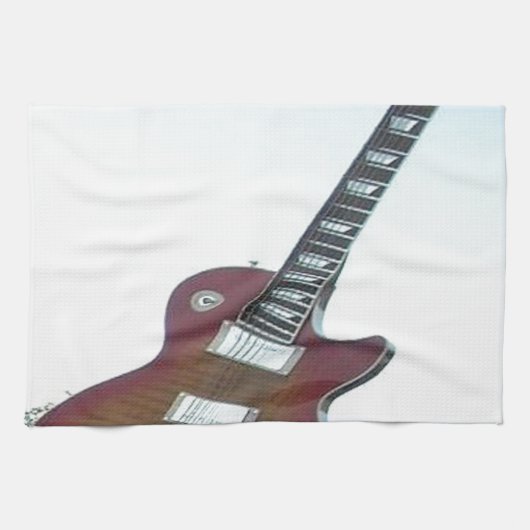 Elektrische Gitarre Geschirrtuch (Horizontal)