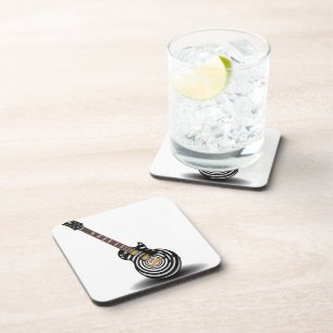 Elektrische Gitarre Getränkeuntersetzer