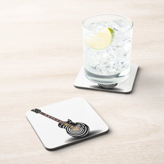 Elektrische Gitarre Getränkeuntersetzer (Rechte Seite)