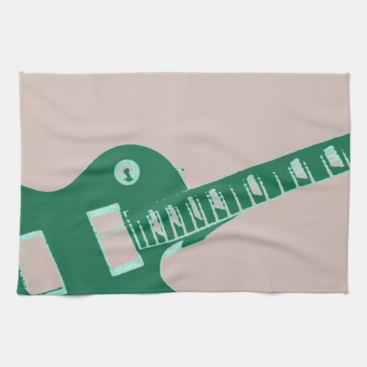 Elektrische Gitarre Handtuch (Horizontal)