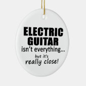 Elektrische Gitarre ist nicht alles Keramikornament (Rechts)