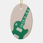 Elektrische Gitarre Keramik Ornament (Links)