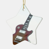 Elektrische Gitarre Keramik Ornament (Links)