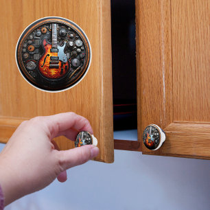 Elektrische Gitarre Keramikknauf