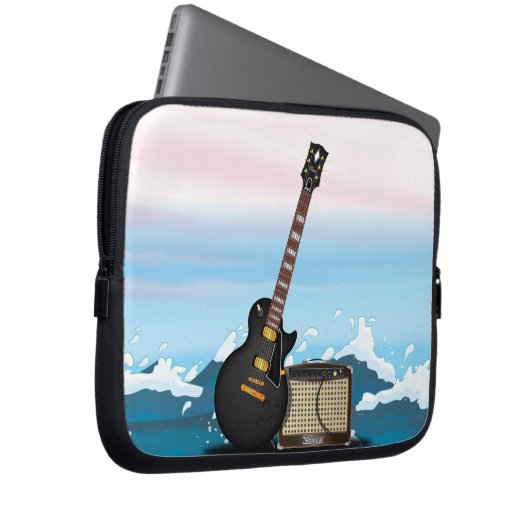 Elektrische Gitarre Laptopschutzhülle (Vorne Rechts)