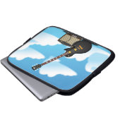 Elektrische Gitarre Laptopschutzhülle (Vorne Knopf)