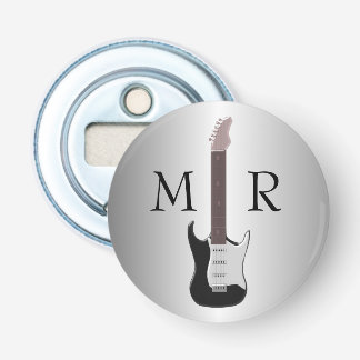 Elektrische Gitarre Mit Monogramm Flaschenöffner