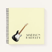 Elektrische Gitarre Notizblock (Vorderseite)
