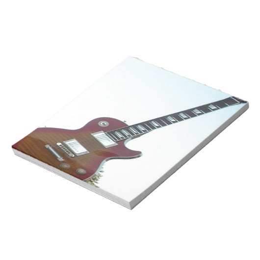 Elektrische Gitarre Notizblock (Rotiert)