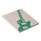 Elektrische Gitarre Notizblock (angewinkelt)