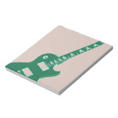 Elektrische Gitarre Notizblock (Rotiert)