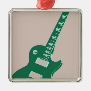 Elektrische Gitarre Ornament Aus Metall