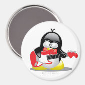 Elektrische Gitarre Penguin Magnet (Vorderseite/Rückseite)