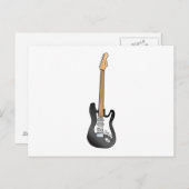 Elektrische Gitarre Postkarte (Vorne/Hinten)
