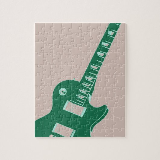 Elektrische Gitarre Puzzle (Vertikal)