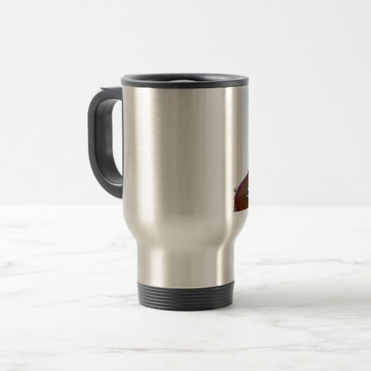 Elektrische Gitarre Reisebecher (Vorderseite Links)