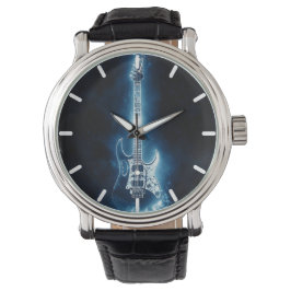 Elektrische Gitarre Rock and Roll Personalisiert W Armbanduhr