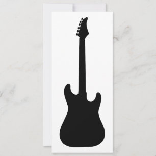 elektrische Gitarre Silhouette