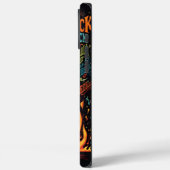 Elektrische Gitarre strahlt lebendige Kreativität Case-Mate iPhone Hülle (Rückseite / Links)