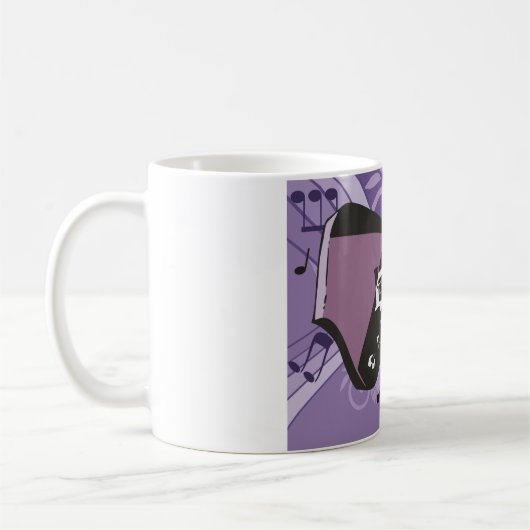 Elektrische Gitarre-Tasse Kaffeetasse (Links)