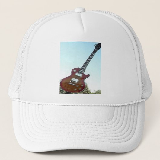 Elektrische Gitarre Truckerkappe (Vorderseite)