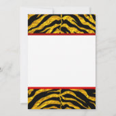 Elektrische Gitarre zum Geburtstag Einladung #4 (Rückseite)