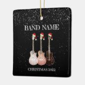 Elektrische Gitarren Band Personalisiert Keramikornament (Links)
