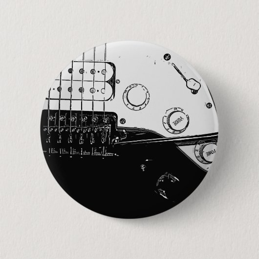 Elektrische Gitarren-Button Button (Vorderseite)