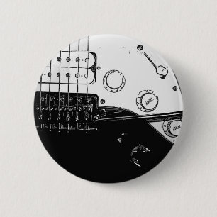 Elektrische Gitarren-Button Button