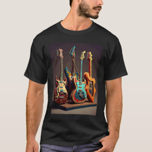 Elektrische Gitarren Coole Gitarren F T-Shirt