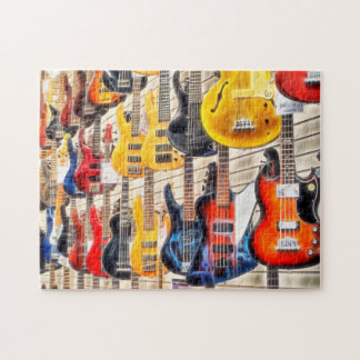 Elektrische Gitarren Jigsaw Puzzle